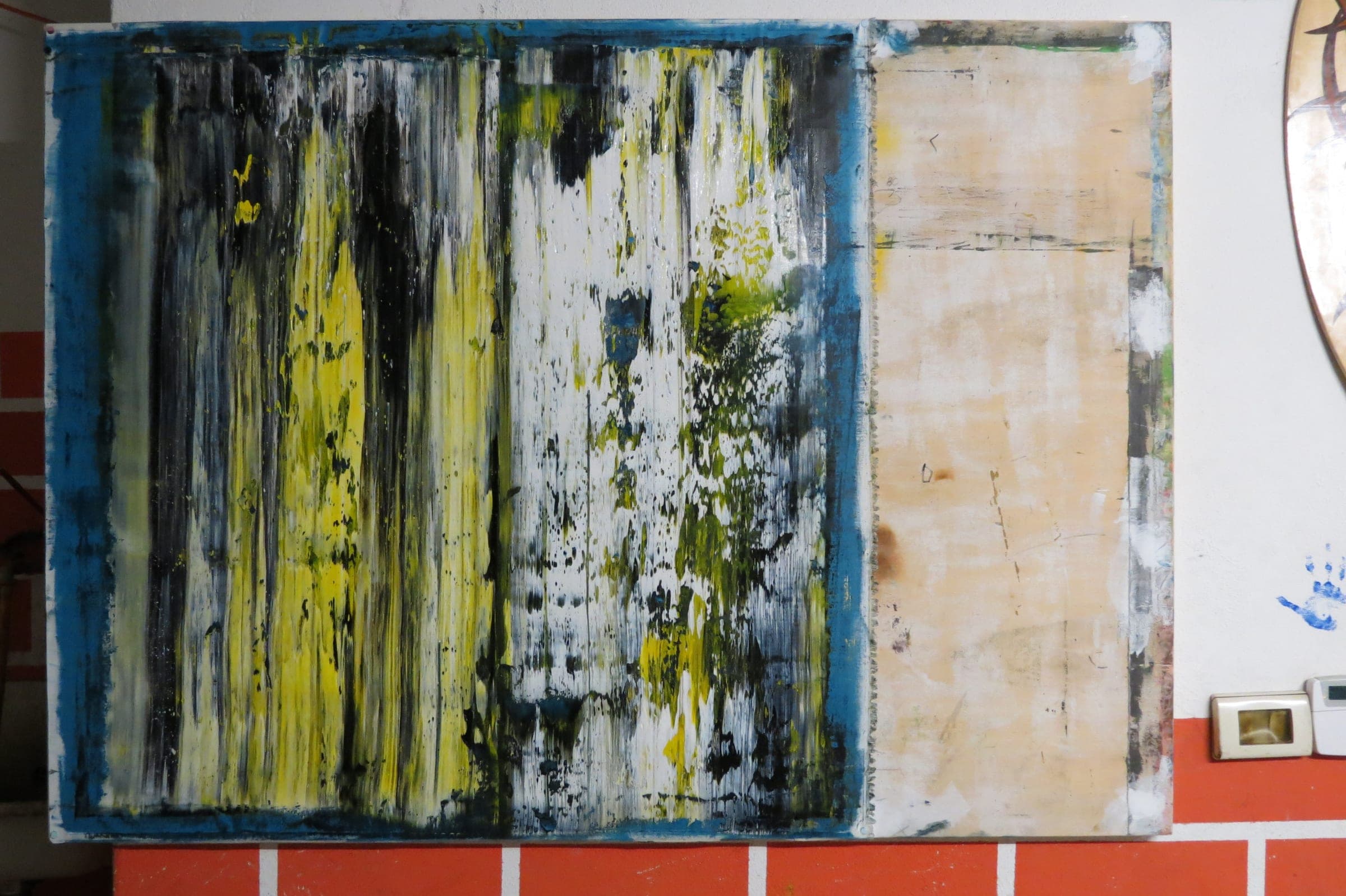 Opera in lavorazione nello studio di Ulderico Rota, 21