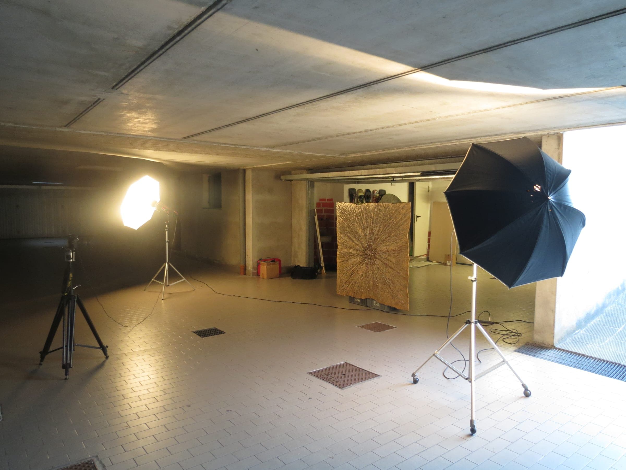 Opera in lavorazione nello studio di Ulderico Rota, 45