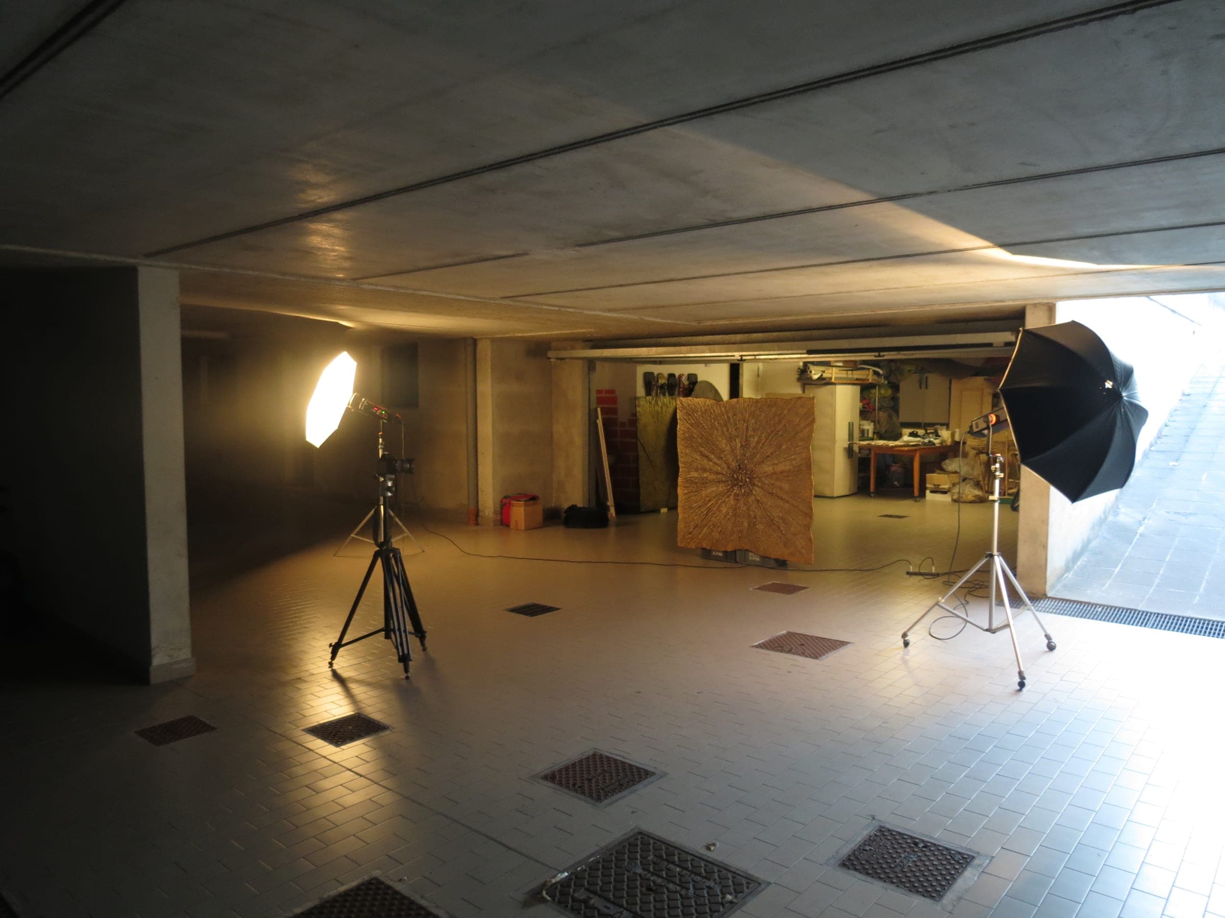 Opera in lavorazione nello studio di Ulderico Rota, 46
