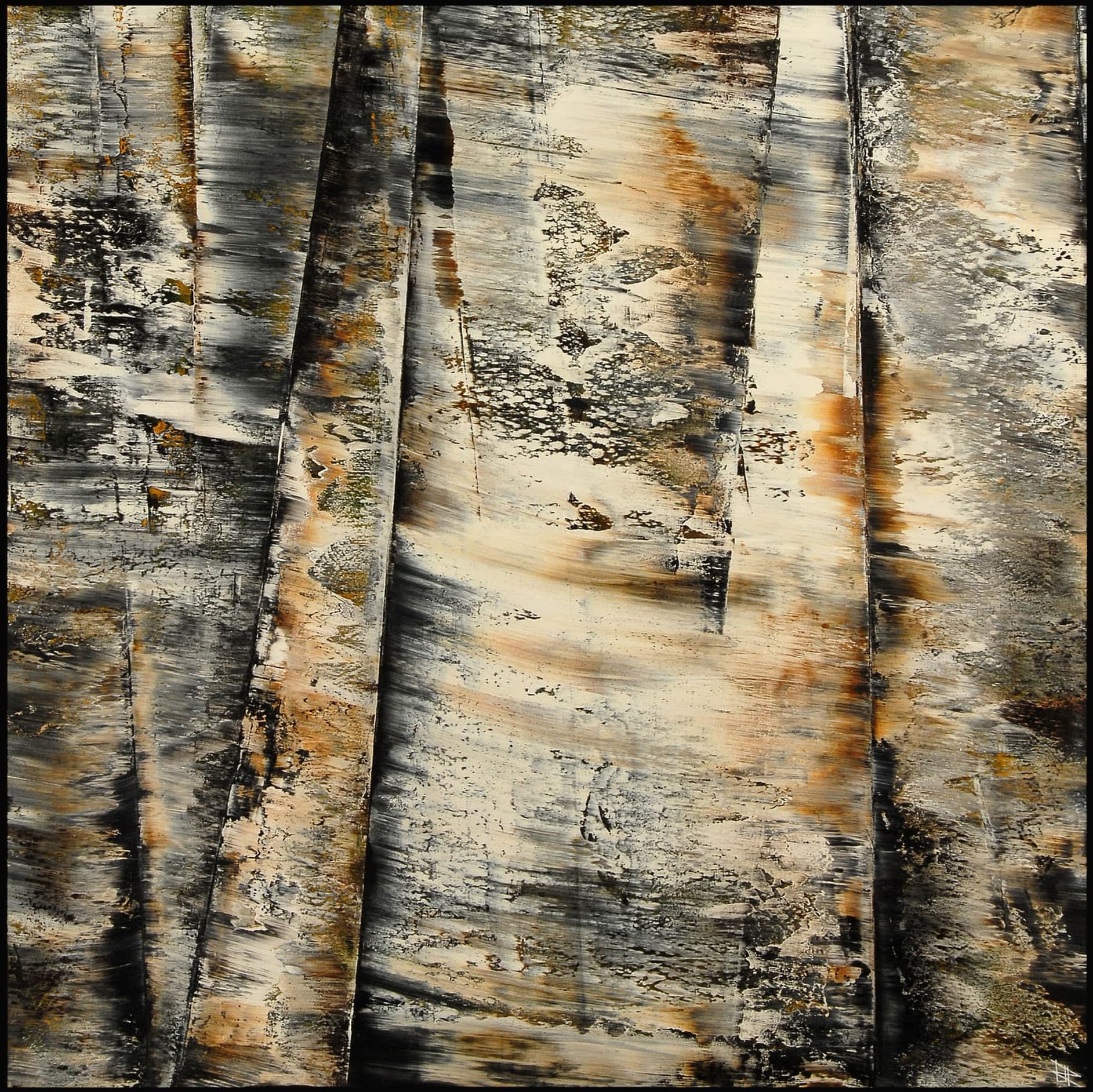 Effetto serra, 2010, Olio su tela