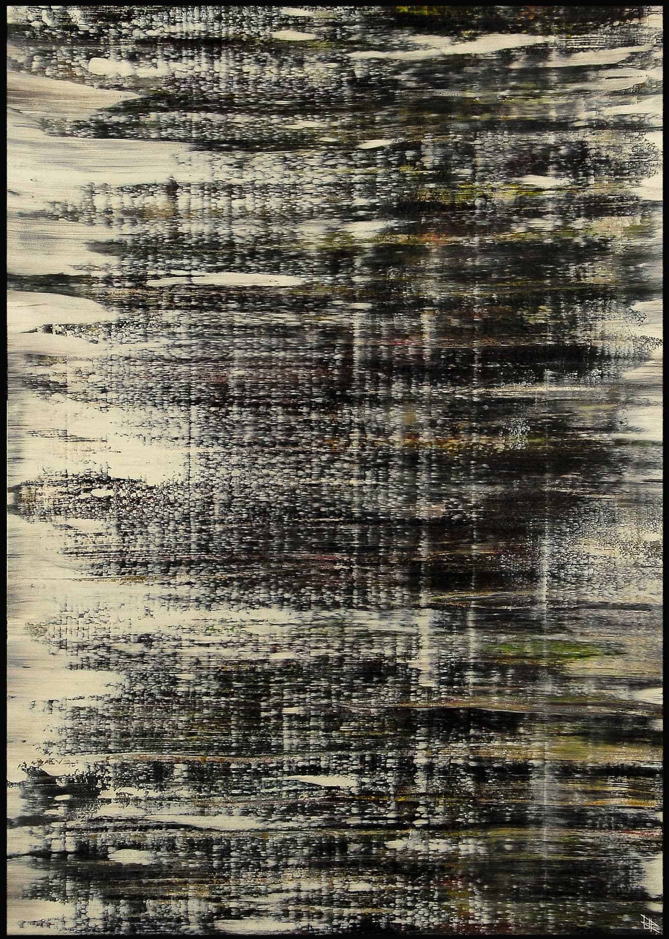 Il volo degli angeli, 2011, Olio su tela
