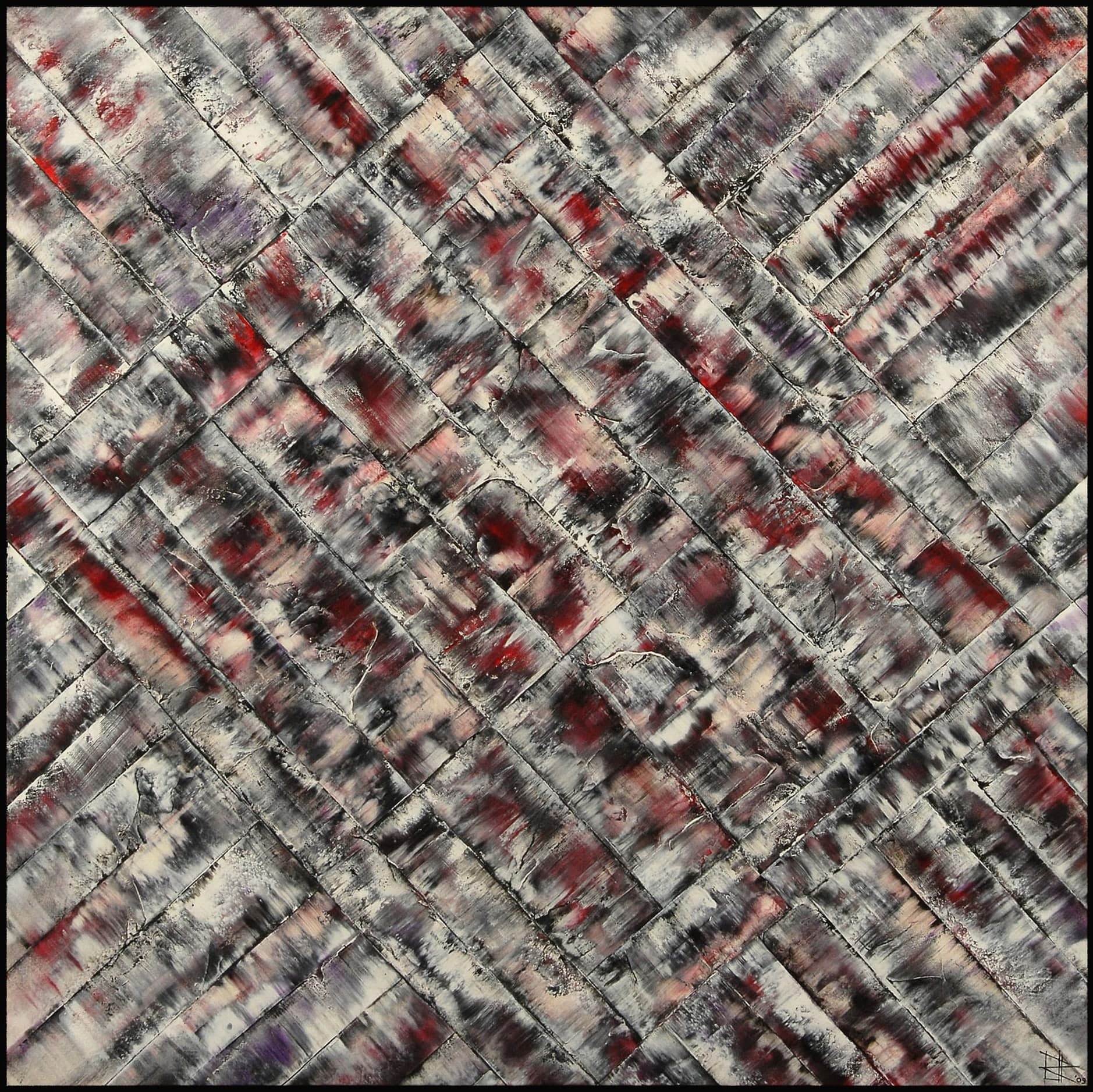 Universo donna, 2009, Olio su tela