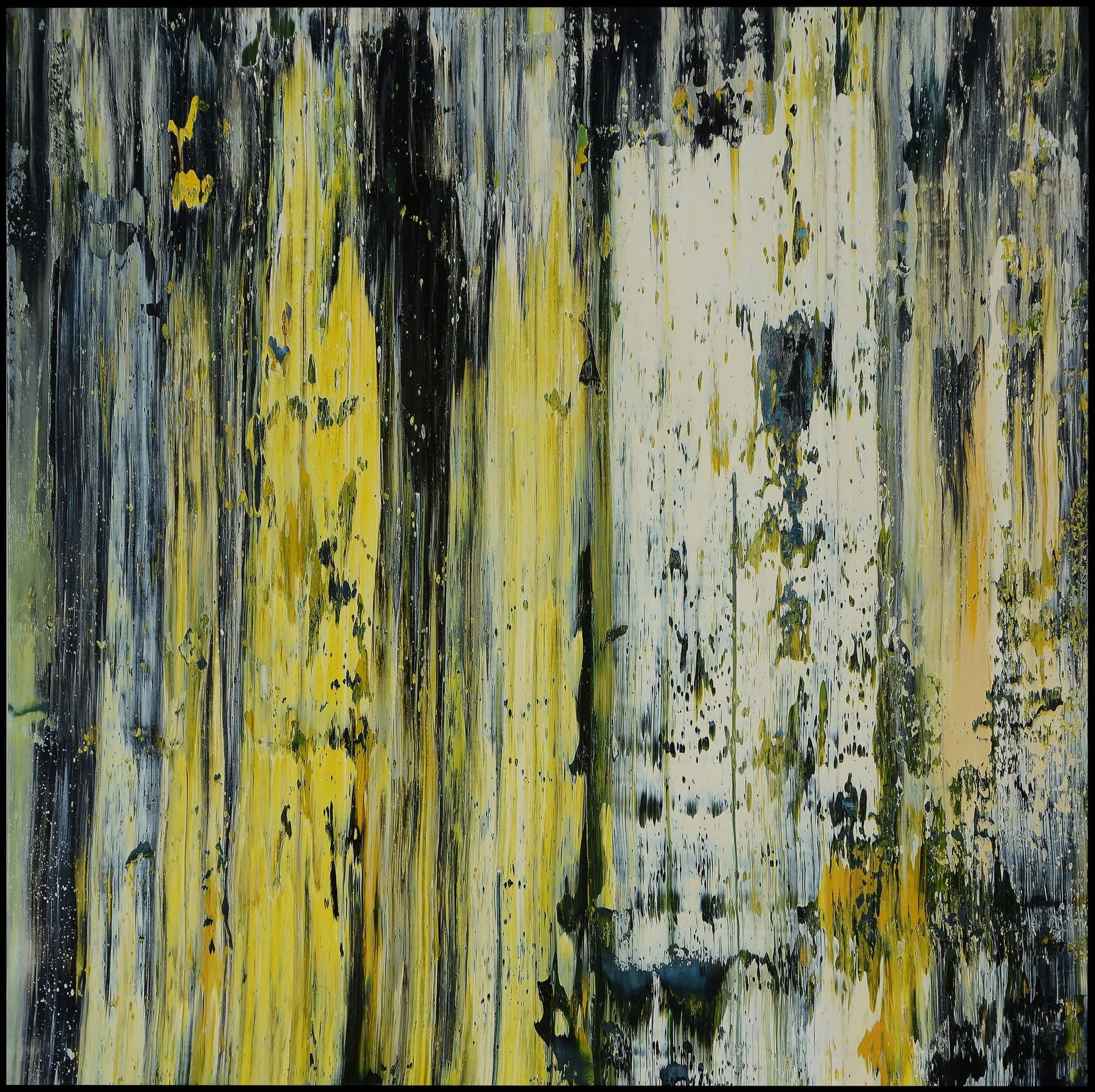 Typhoon, 2021, Olio su tela