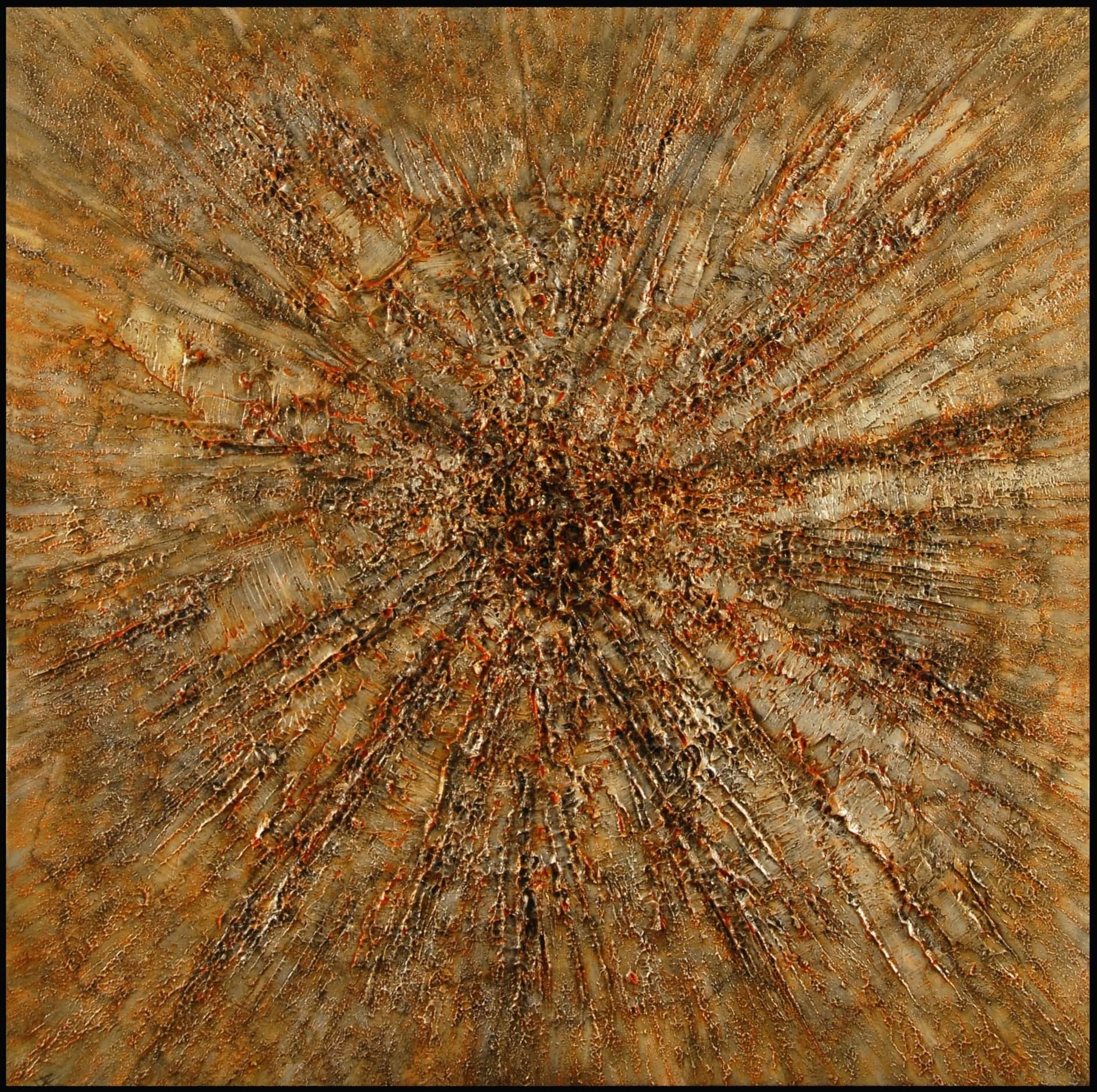 Gloria, 2011, Tecnica mista su tela