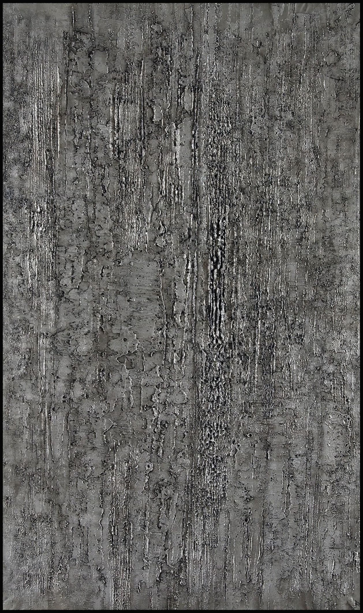 Luna, 2011, Tecnica mista su tela