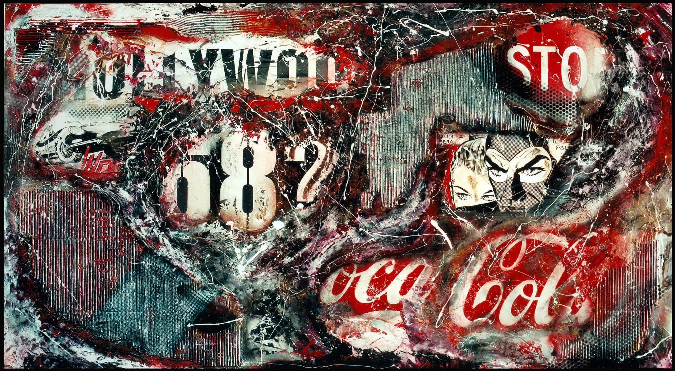 Il Sogno, 2008, Tecnica mista su tela