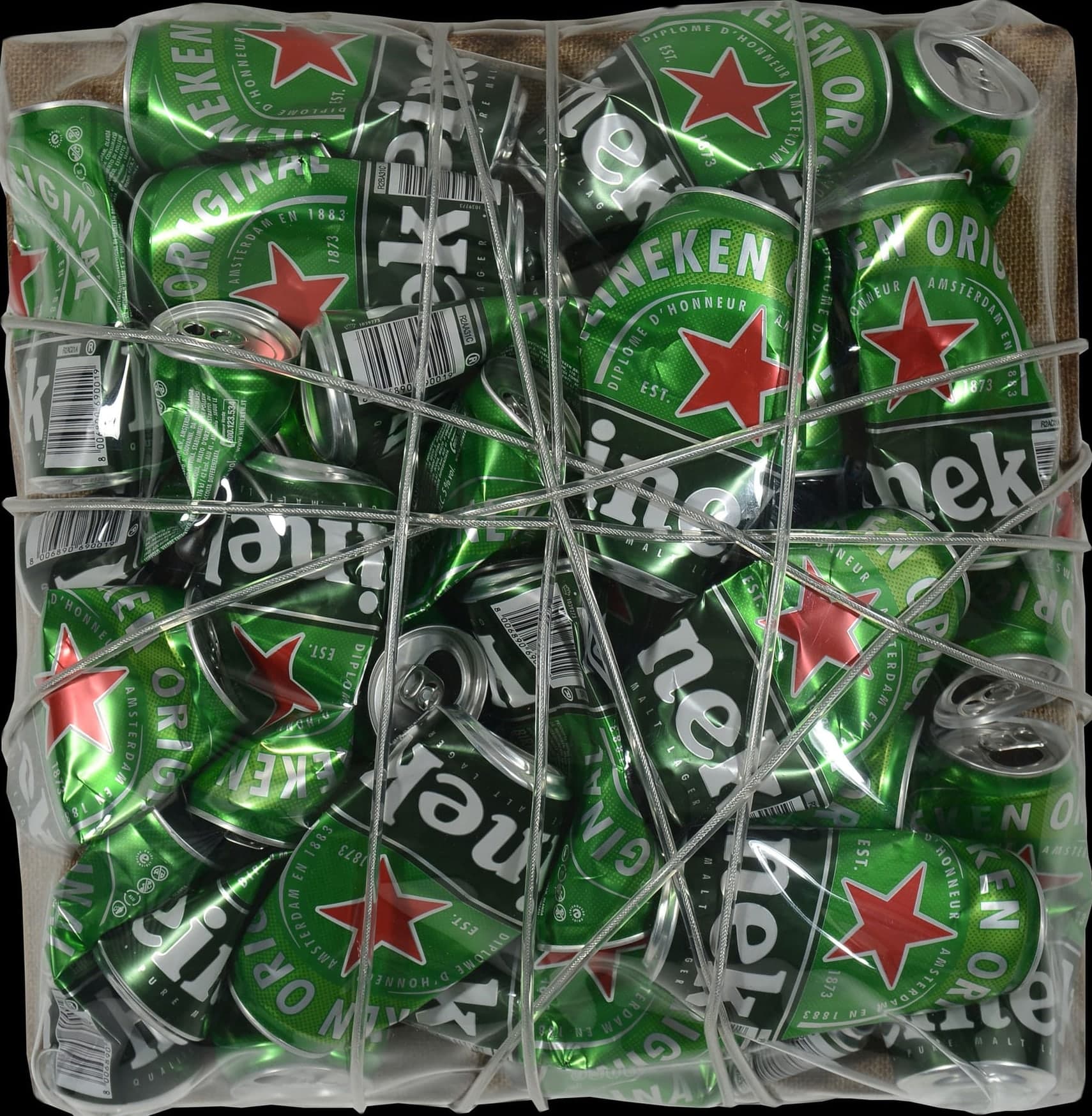 Heineken, 2024, Tecnica mista su pannello