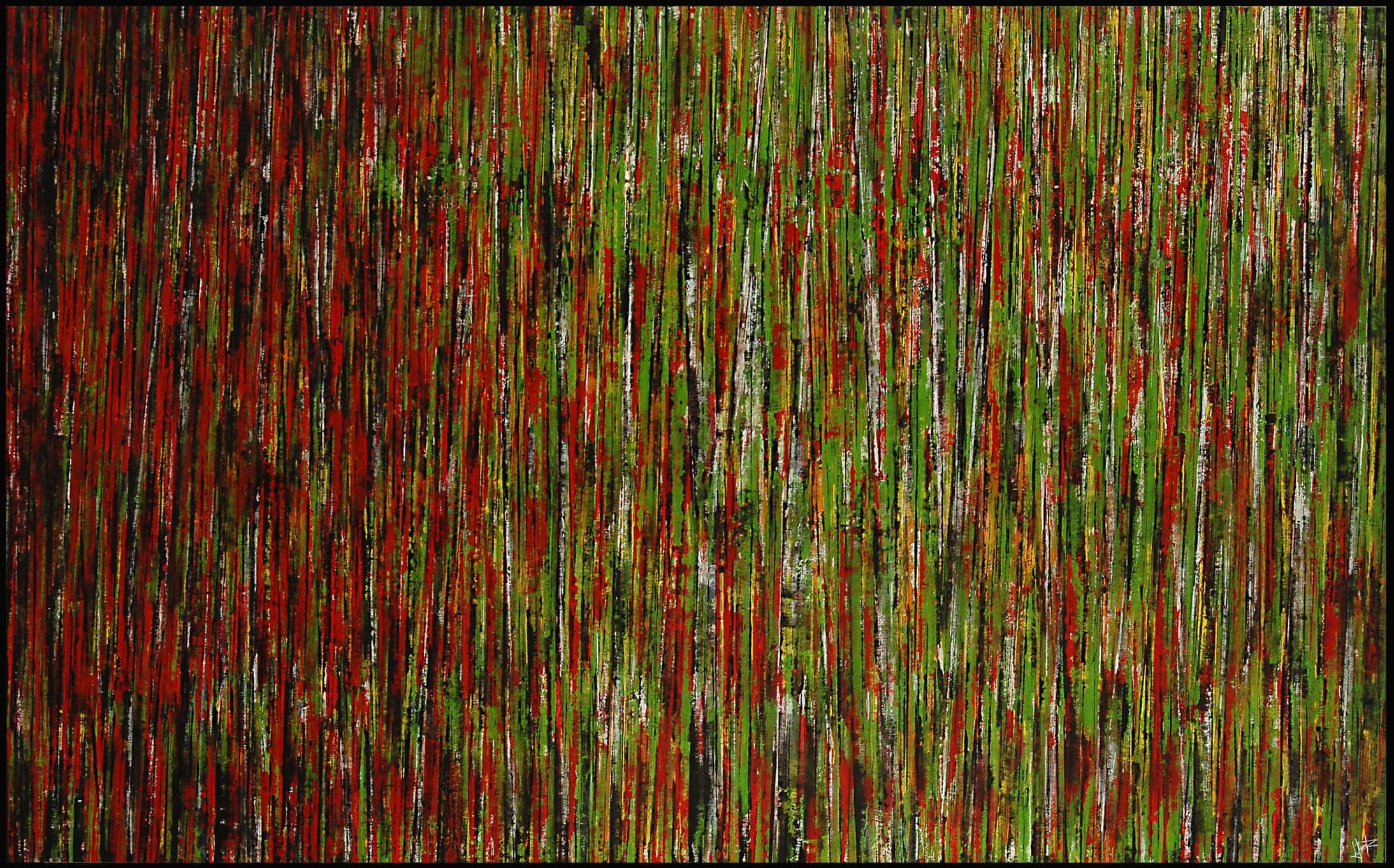 Selva, 2011, Tecnica mista su tela