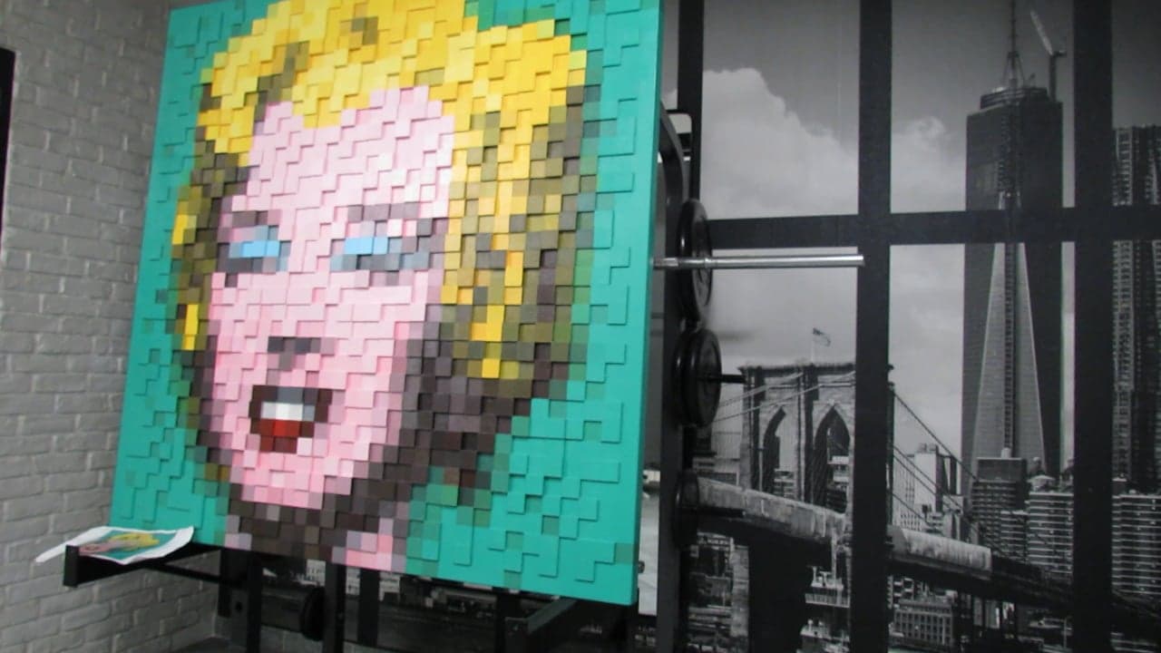 Fotogramma del video Marilyn, in studio